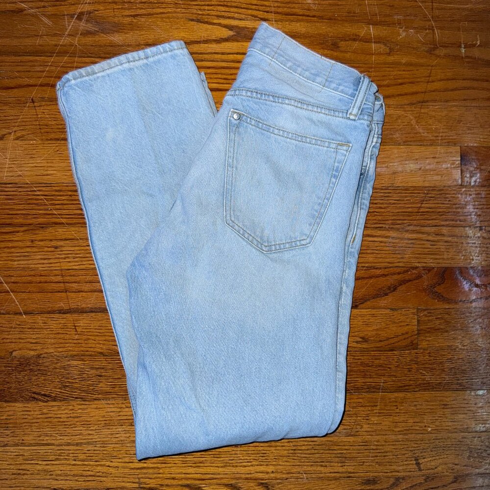 H&M Relaxed Fit Blue Jeans Size 30 | Used Condition